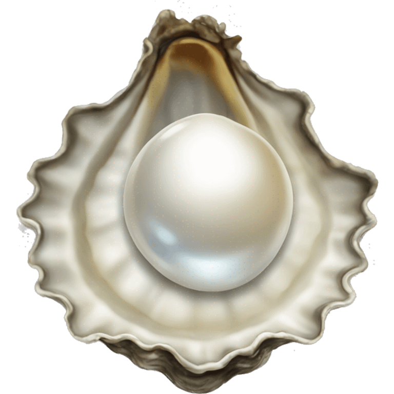 oyster with pearl  emoji