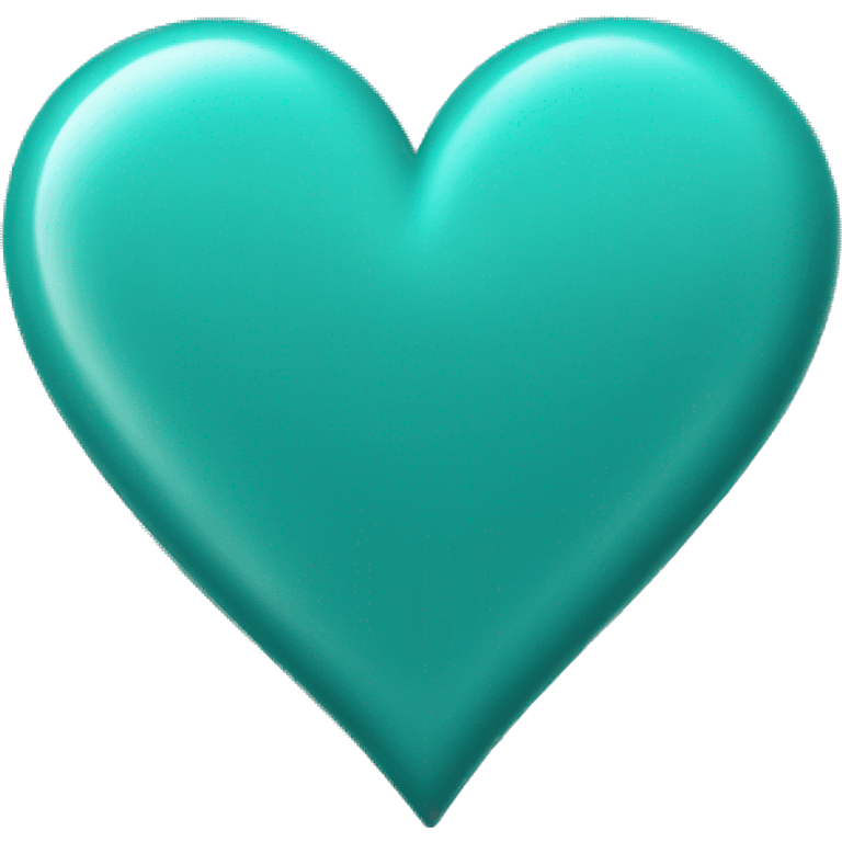 teal heart  emoji