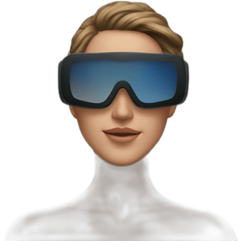  Metaverse that represents the integration of virtual and physical worlds emoji