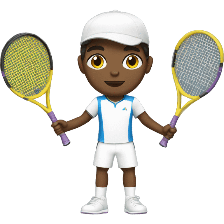 summer olympics brunette large boy tennis emoji