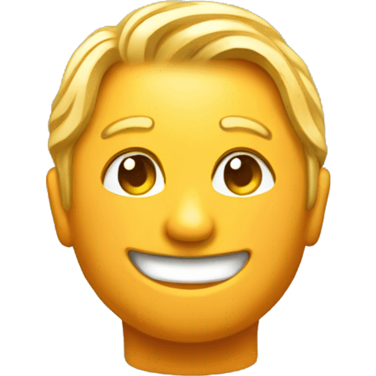 SMILING BITCOIN EMOJI emoji