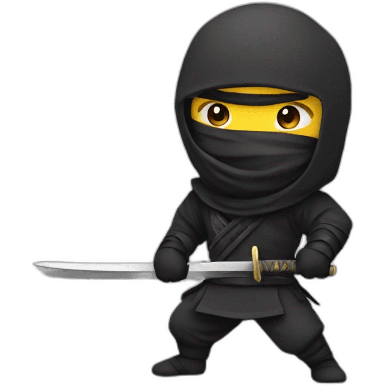 sword wielding ninja emoji