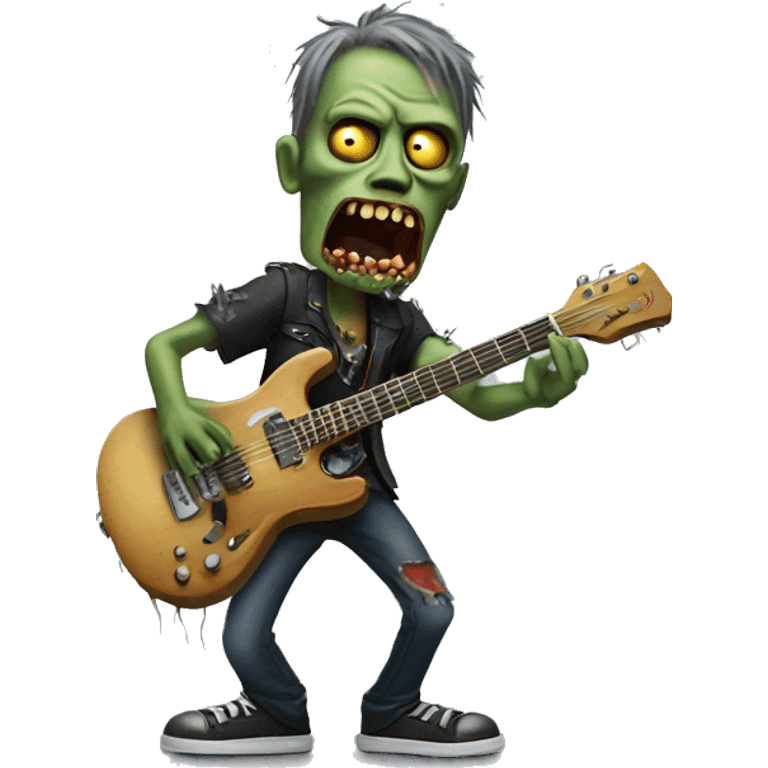 zombie rockstar emoji