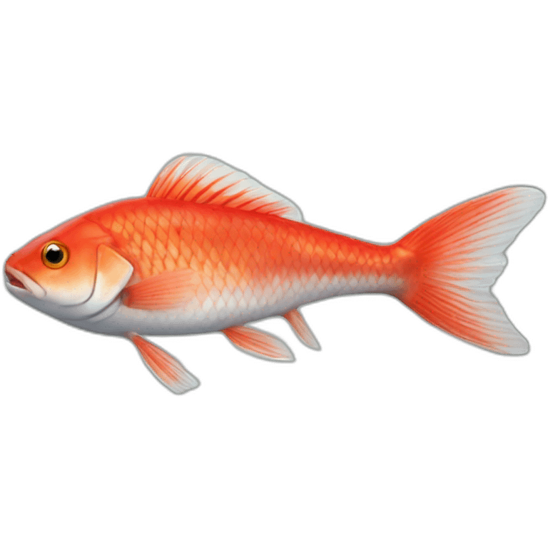 Réal Red fish out of water emoji