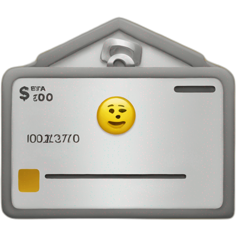 check bank emoji