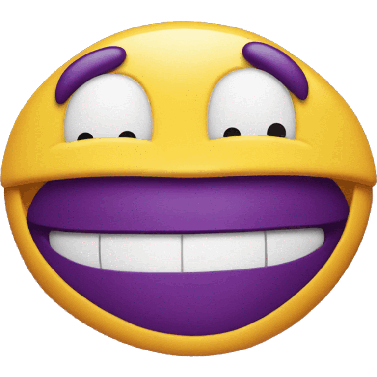 Grimace the McDonald's character emoji