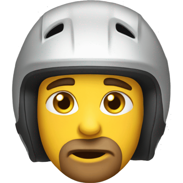 Enduro biker crying emoji