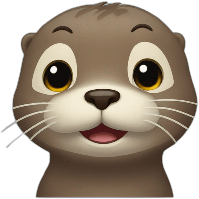 crying otter emote emoji