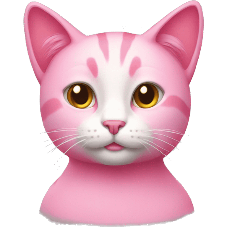 pink cat emoji