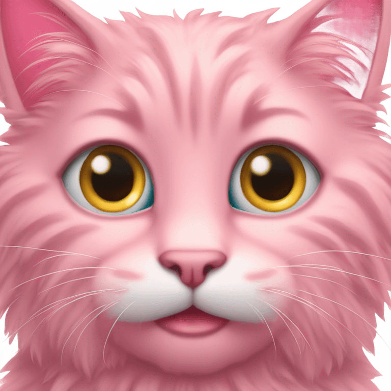 pink cat emoji