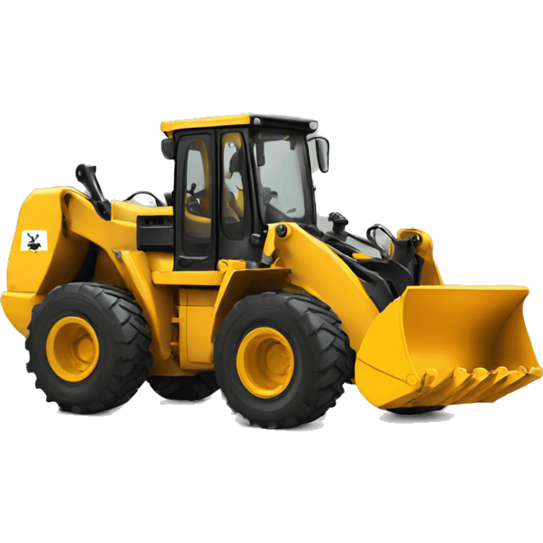 create a Canadian wheel loader emoji