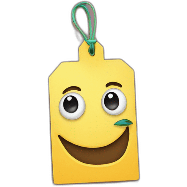 price tag sale emoji