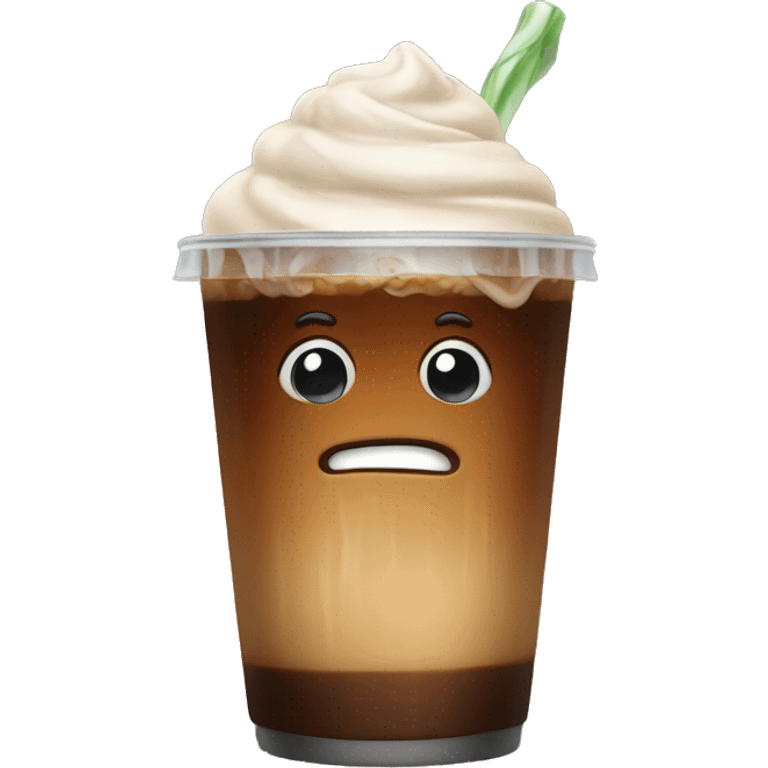 Iced coffee  emoji