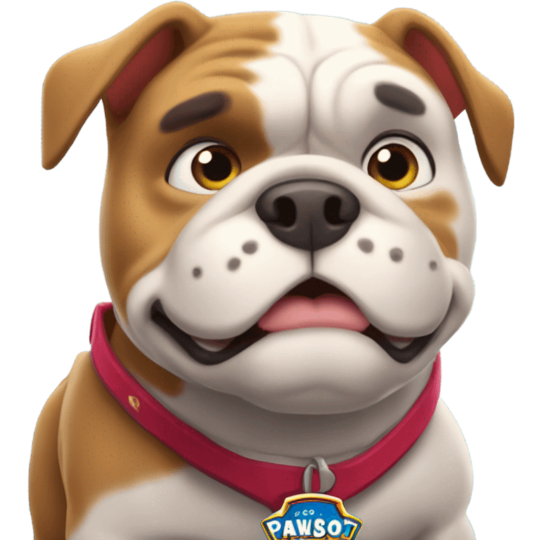 paw patrol bulldog emoji