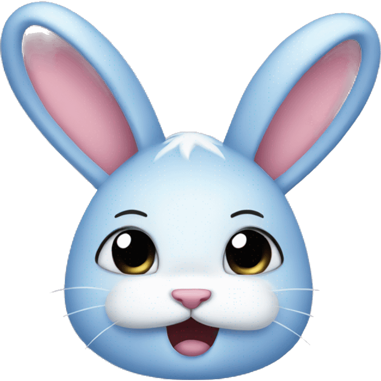 crying bunny emoji