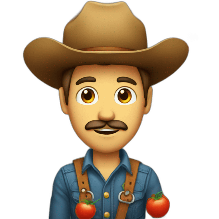 Tomate-vaquero emoji