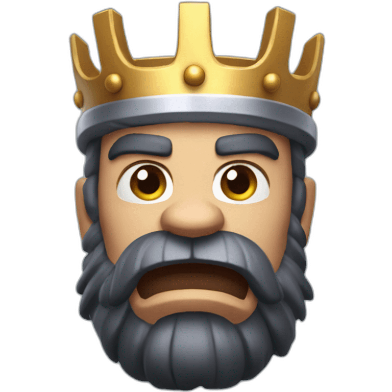 King from clash royale emoji