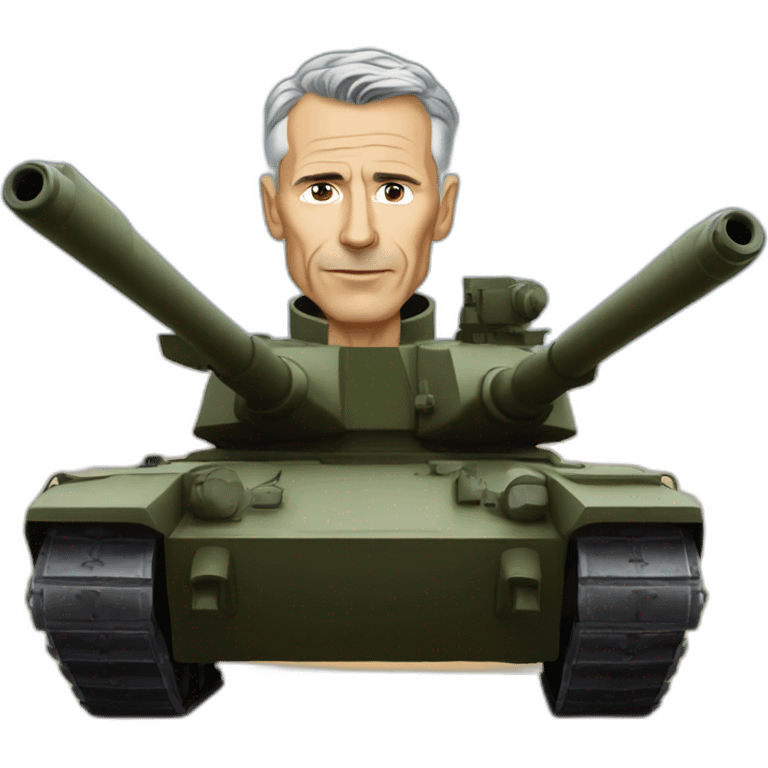 Jens Stoltenberg in a tanks emoji