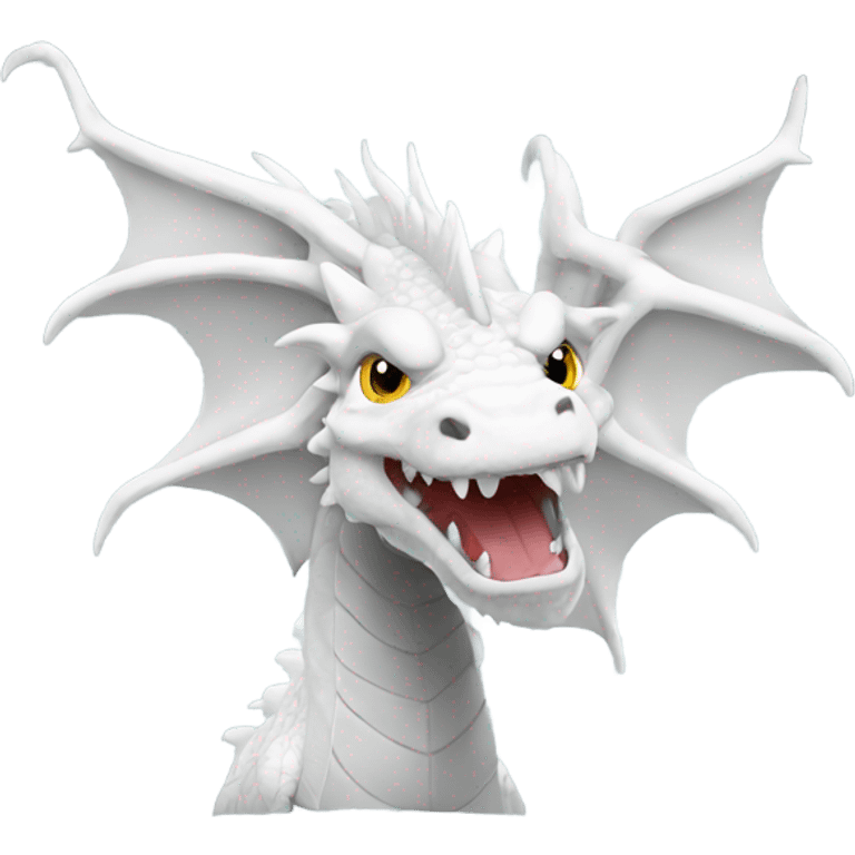 White dragon emoji