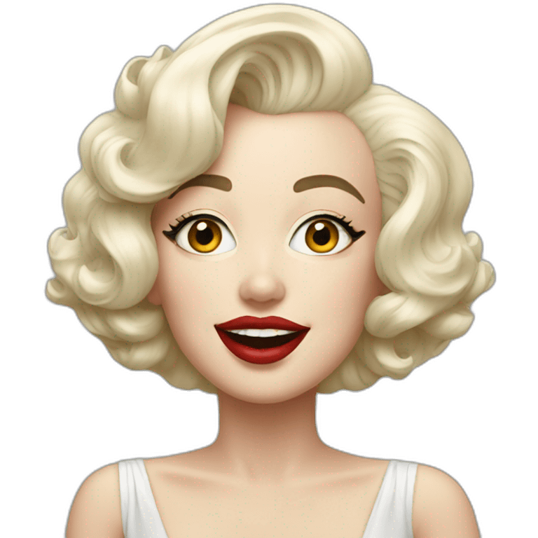 Marilyn Monroe emoji