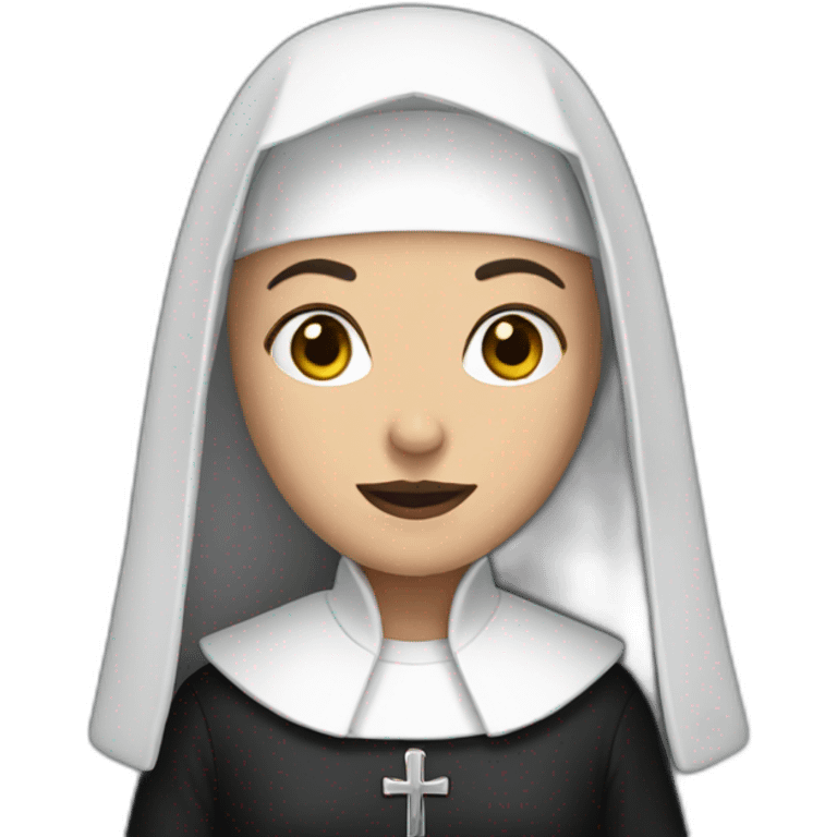 The nun emoji