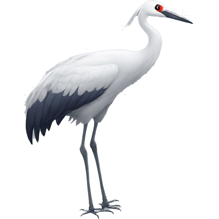 Crane bird emoji