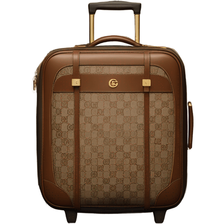 Gucci suitcase emoji