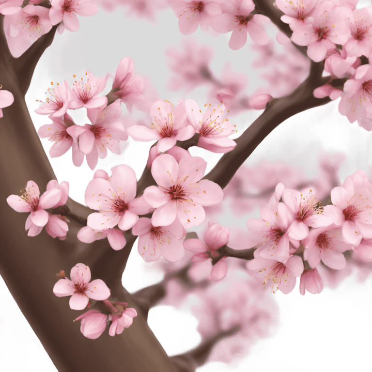 Cherry blossom tree emoji