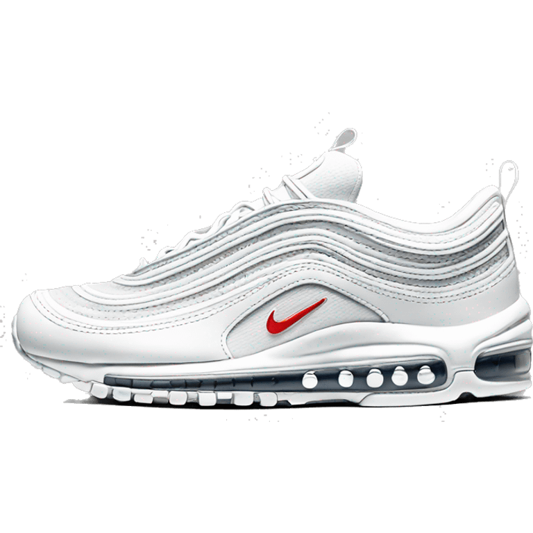 Nike Air Max 97 white emoji