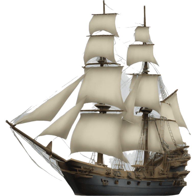 Olé frigate emoji