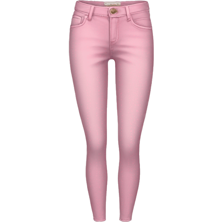 Pink skinny jeans  emoji