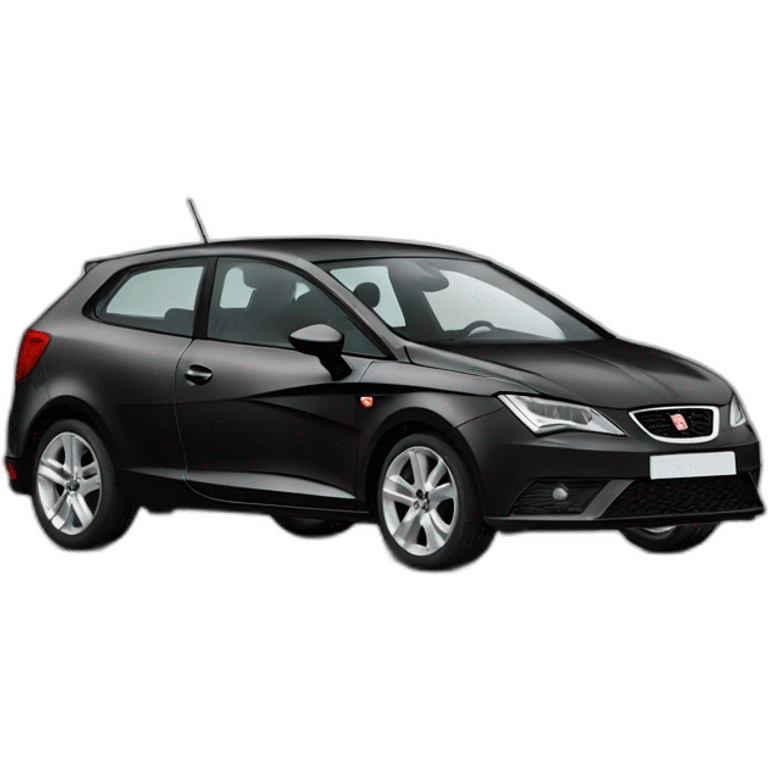 Voiture seat Ibiza 6L 2002 noir emoji