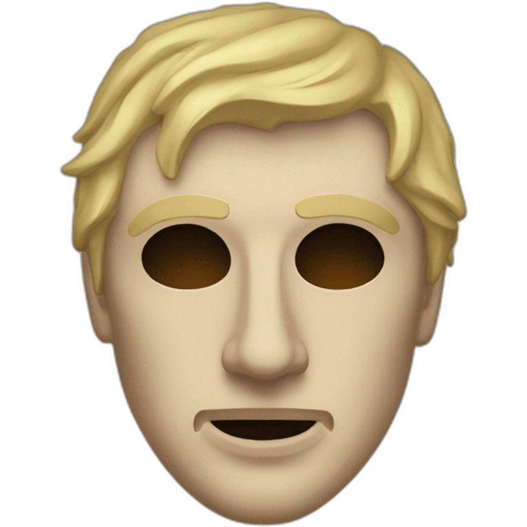 Mask of Boris Brejcha emoji