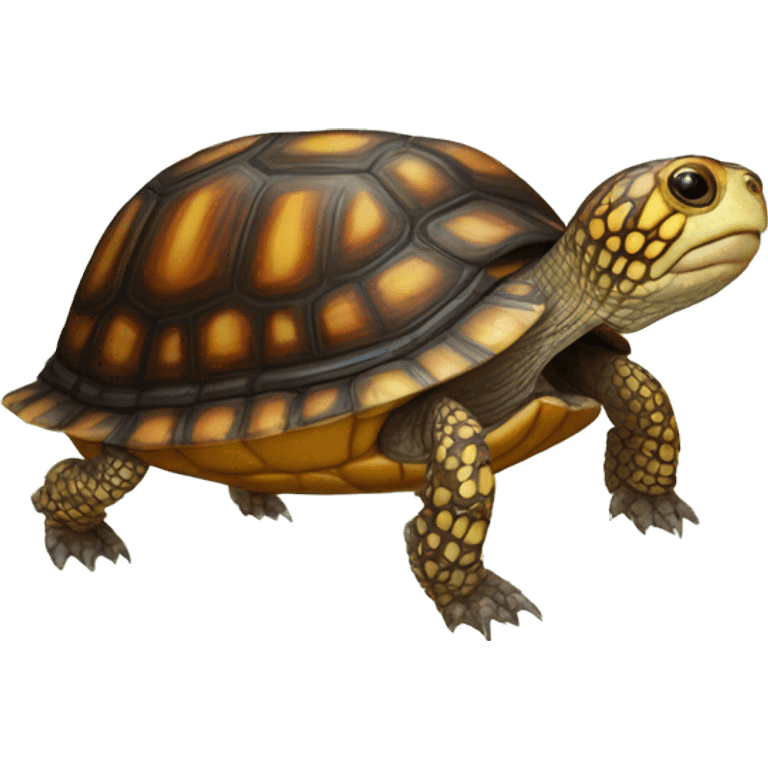 Ornate Box turtle emoji