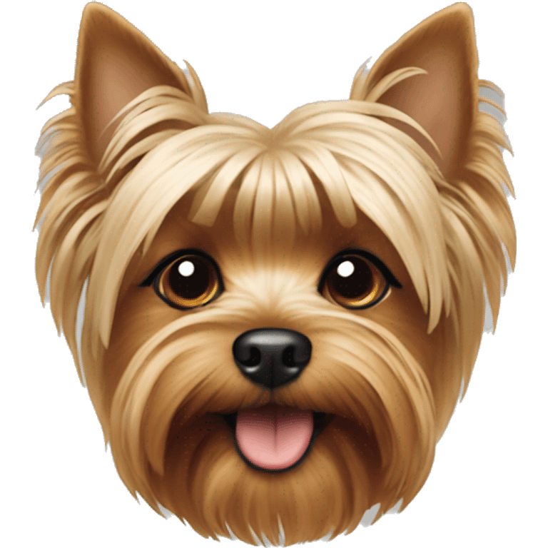 yorkie dog emoji