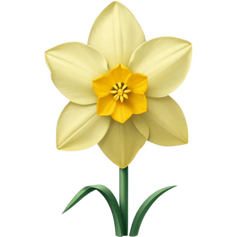 narcissus flower emoji