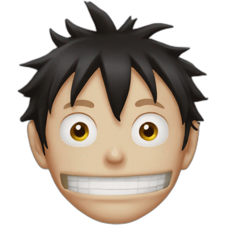 Luffy transformation emoji