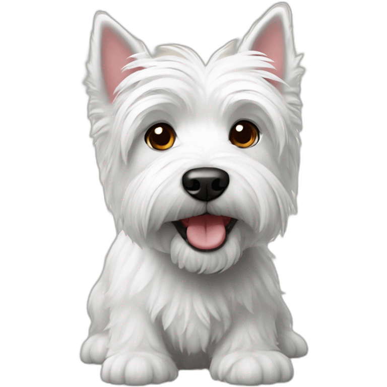 westie dog emoji