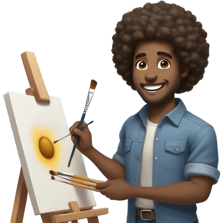 Bob Ross  emoji