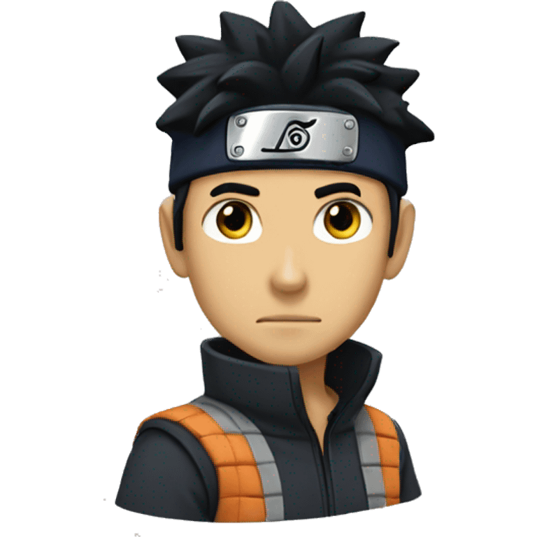 naruto with dark curl hair emoji