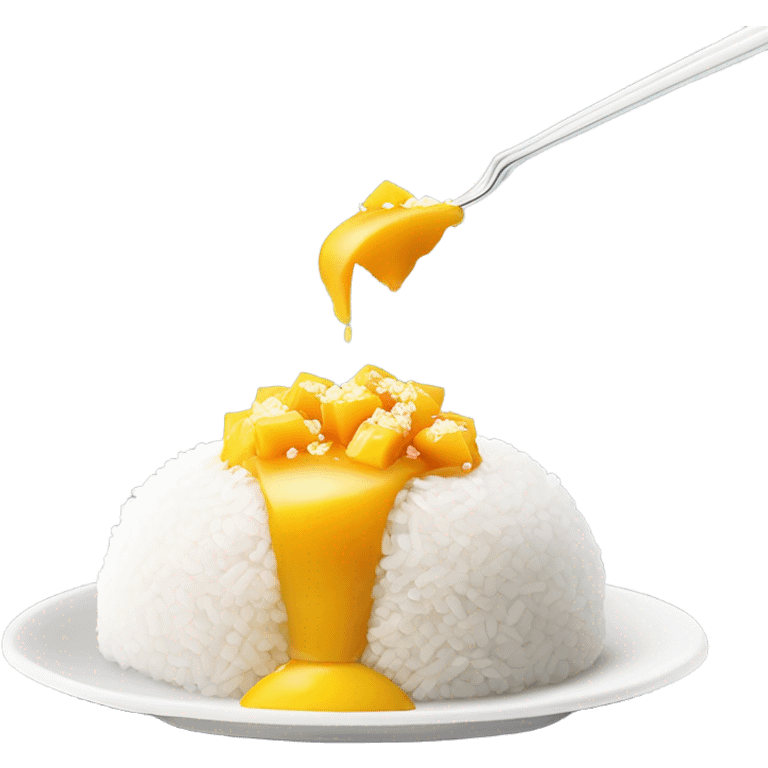 Mango sticky Rice  emoji