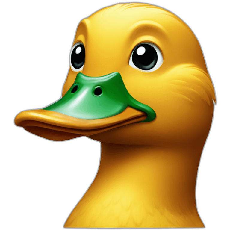 duck head emoji