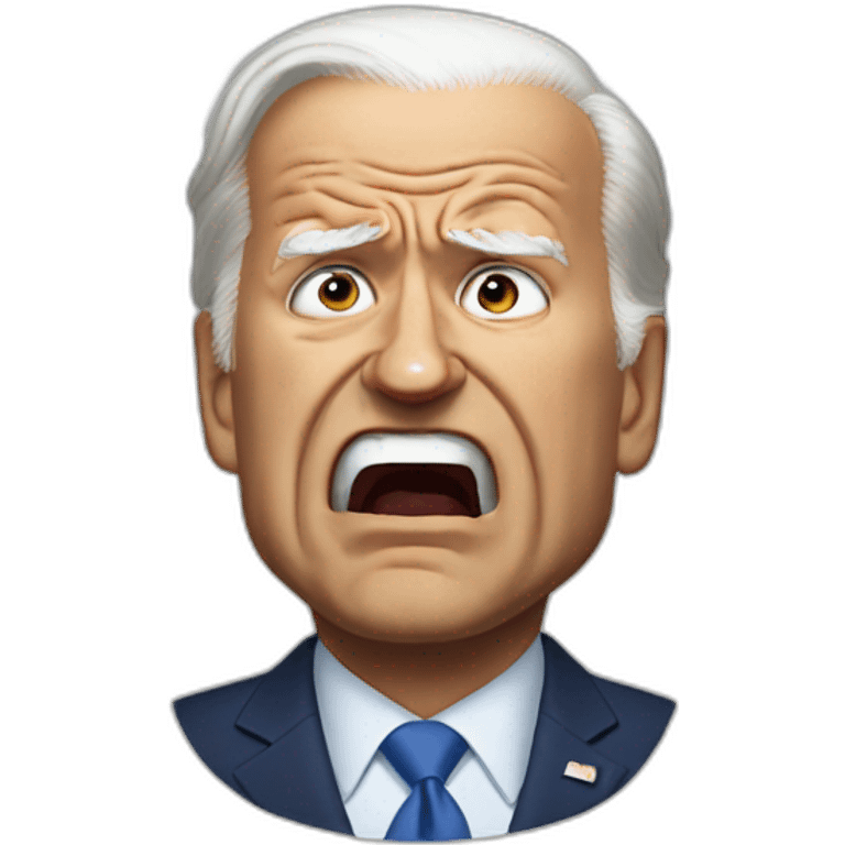 joe biden angry emoji