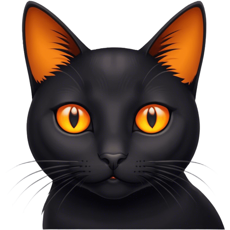 Cat black Whittier emoji