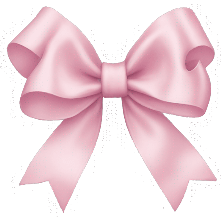 light pink bow  emoji