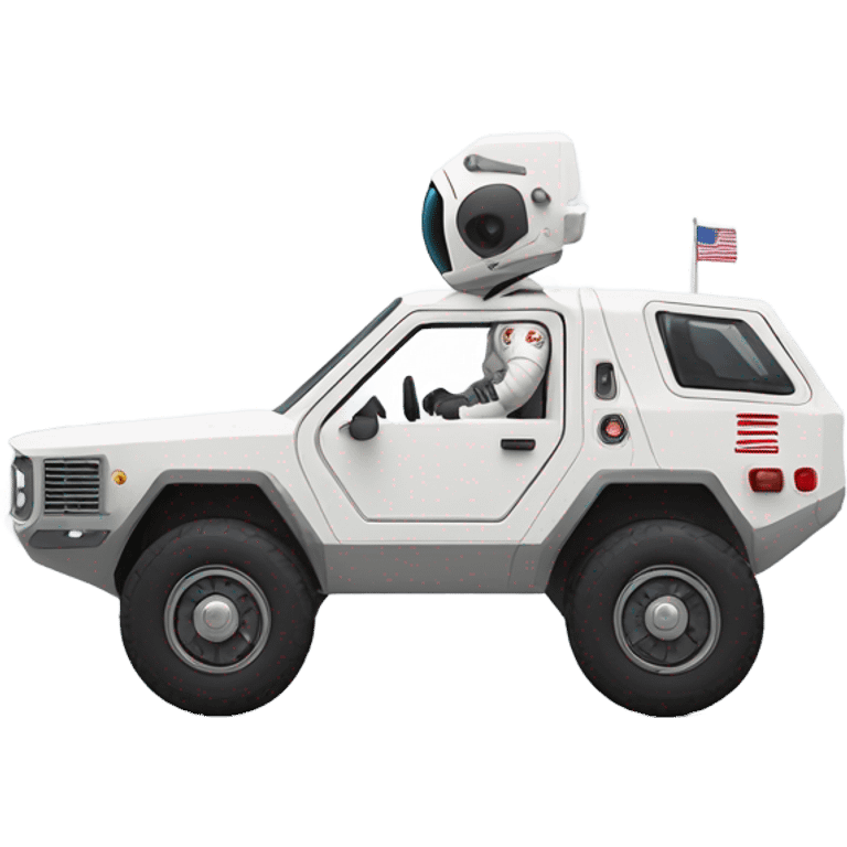 Apollo Lunar car emoji