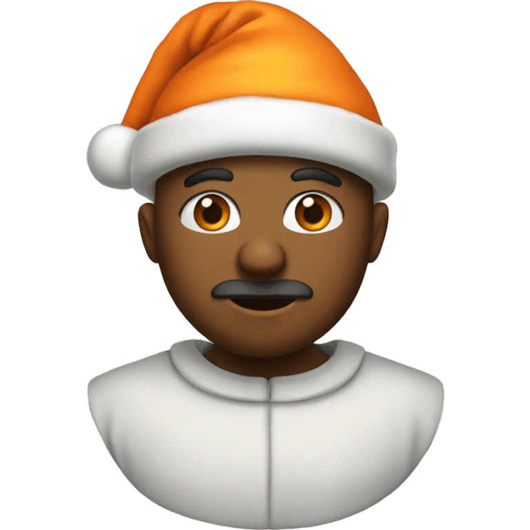 Orange Christmas  emoji