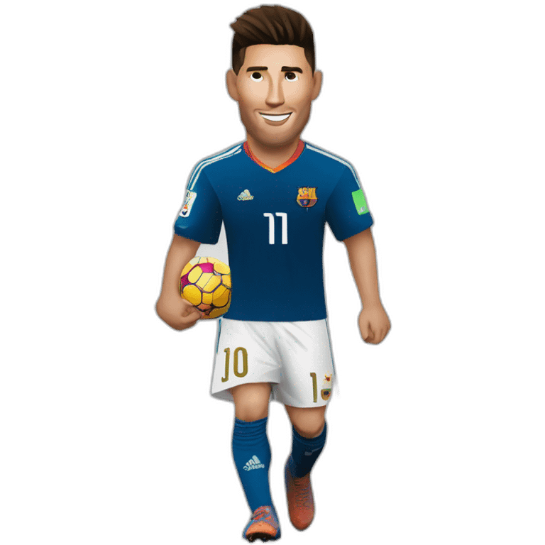 Ronaldo et messi emoji