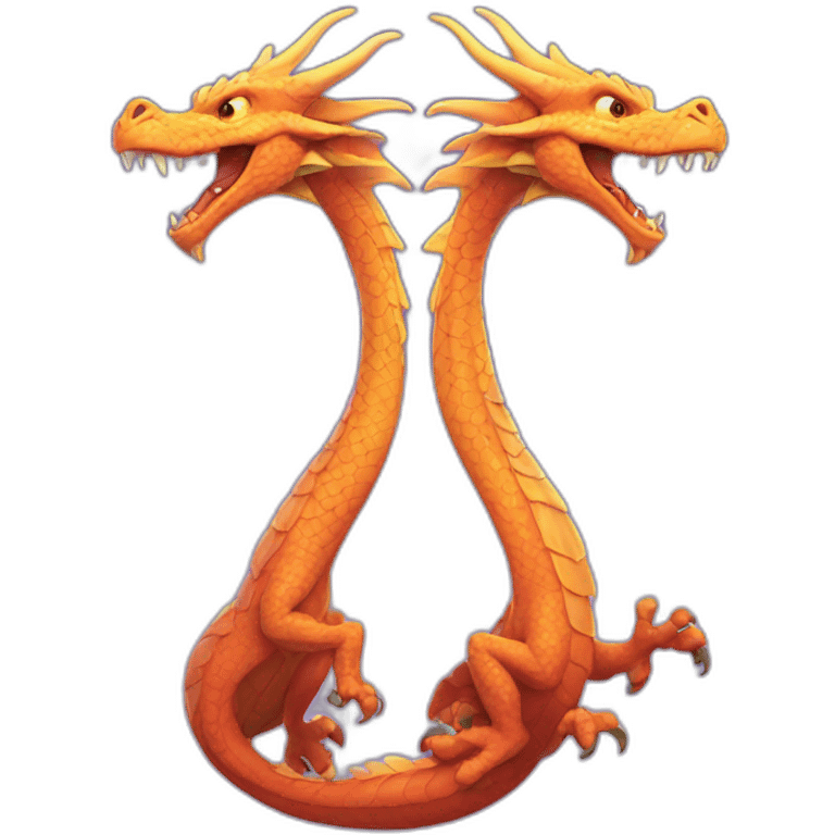 Two headed dragon emoji