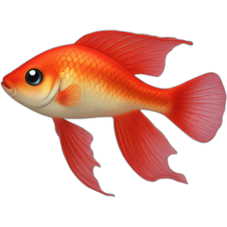 red guppy emoji